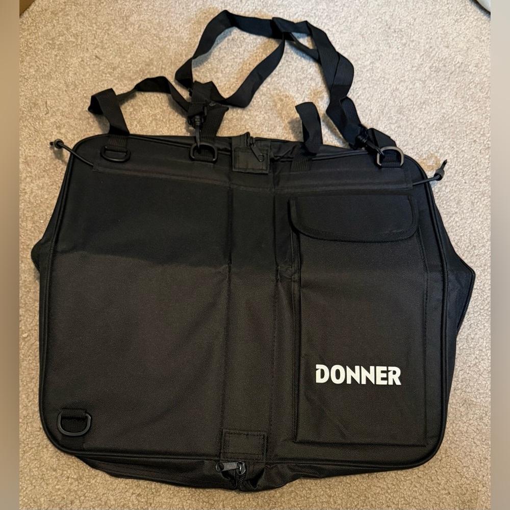 NWOT Donner Black Percussion Drum Stick Bag